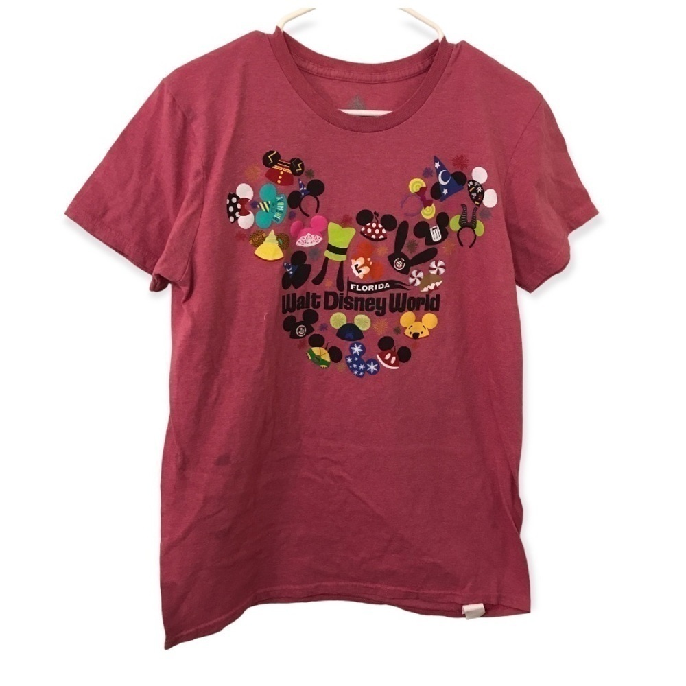 3/$15 Disney Walt Disneyworld Florida ear heart collage t-shirt